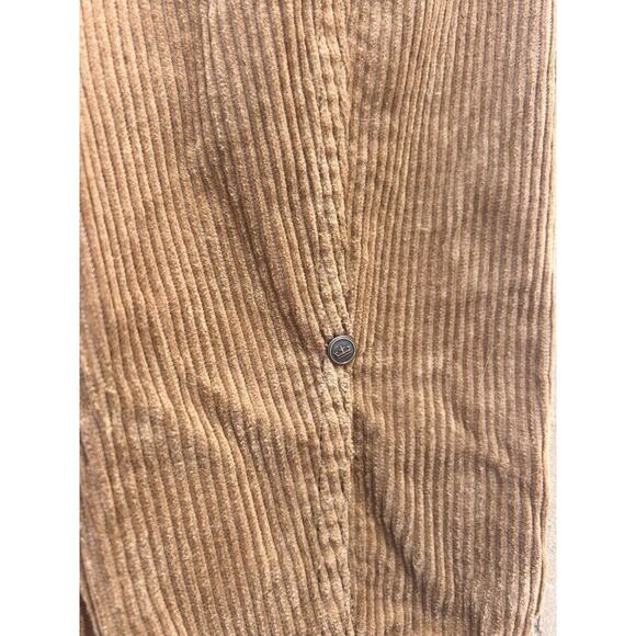 Peter Millar Mens size L Crown Corduroy Chore Coat Brown MSRP $225 EUC CC - Picture 3 of 6